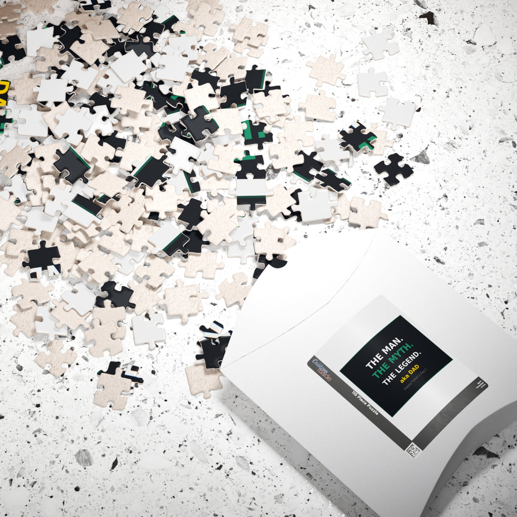 Puzzle — "The Man. The Myth. The Legend. aka Dad" Father's Day Jigsaw