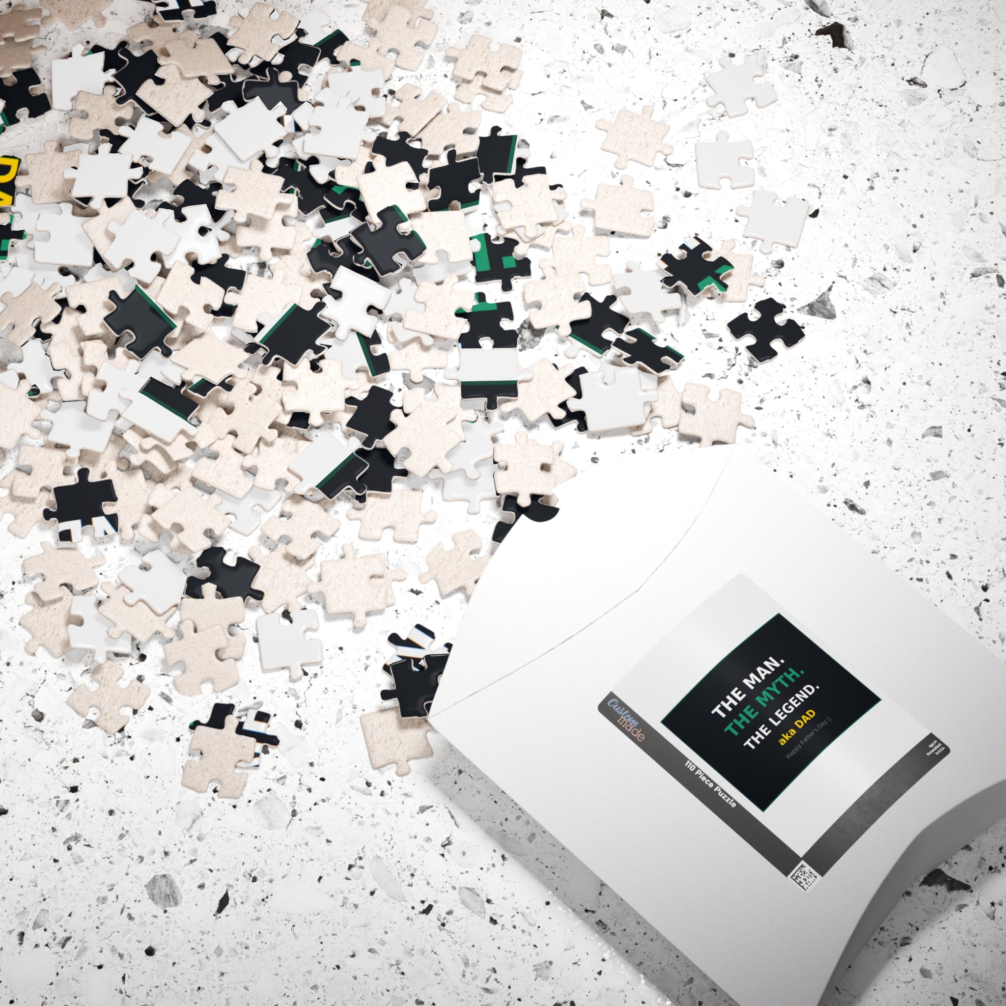 Puzzle — "The Man. The Myth. The Legend. aka Dad" Father's Day Jigsaw