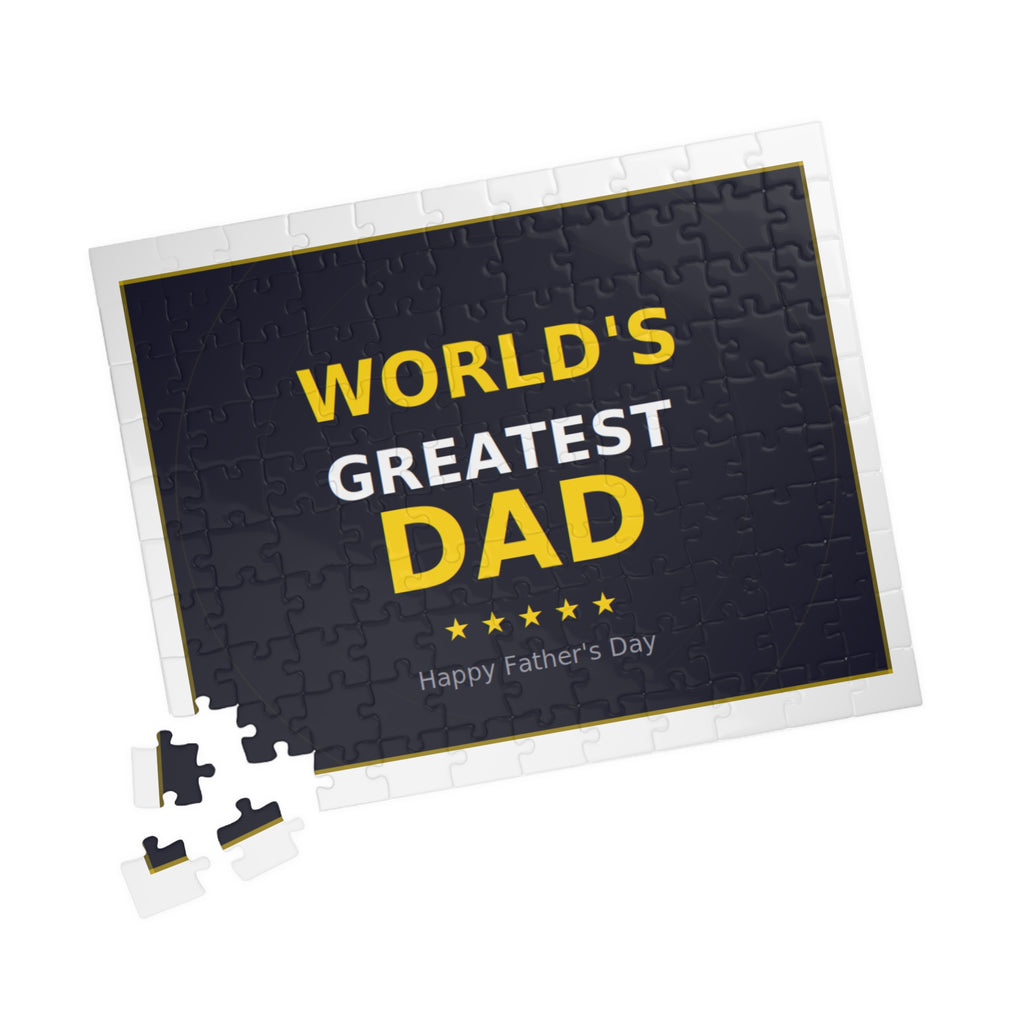 Father's Day Puzzle - "World's Greatest Dad"