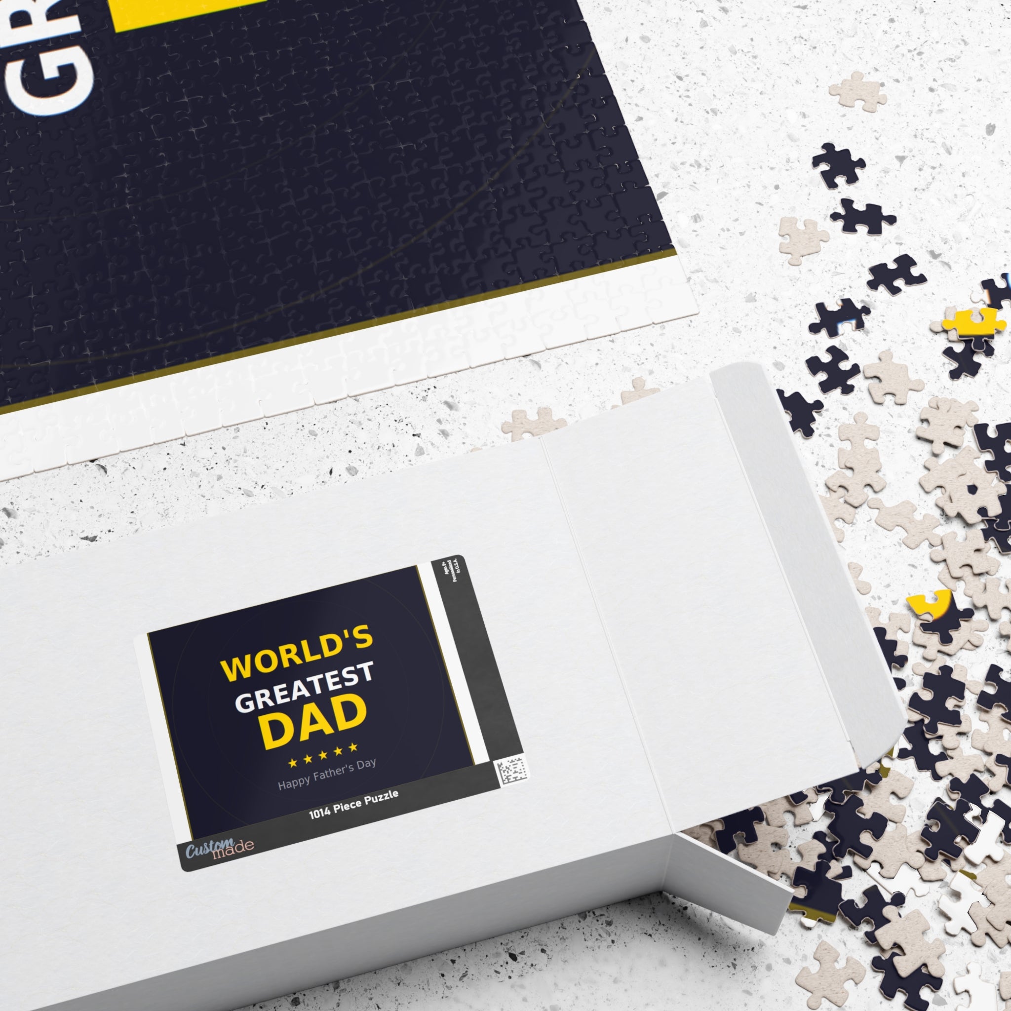 Father's Day Puzzle - "World's Greatest Dad"