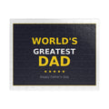 Father's Day Puzzle - "World's Greatest Dad"