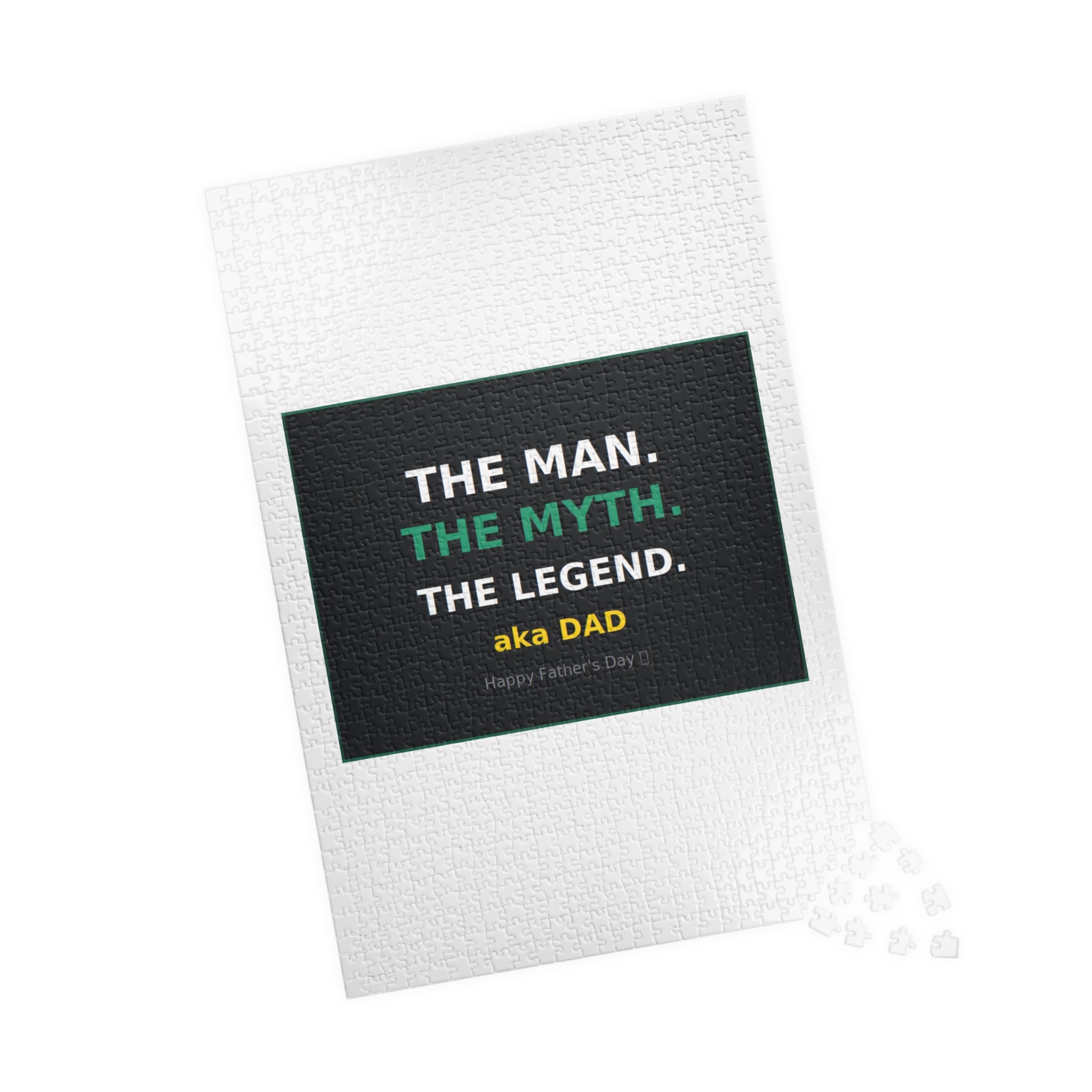 Puzzle — "The Man. The Myth. The Legend. aka Dad" Father's Day Jigsaw