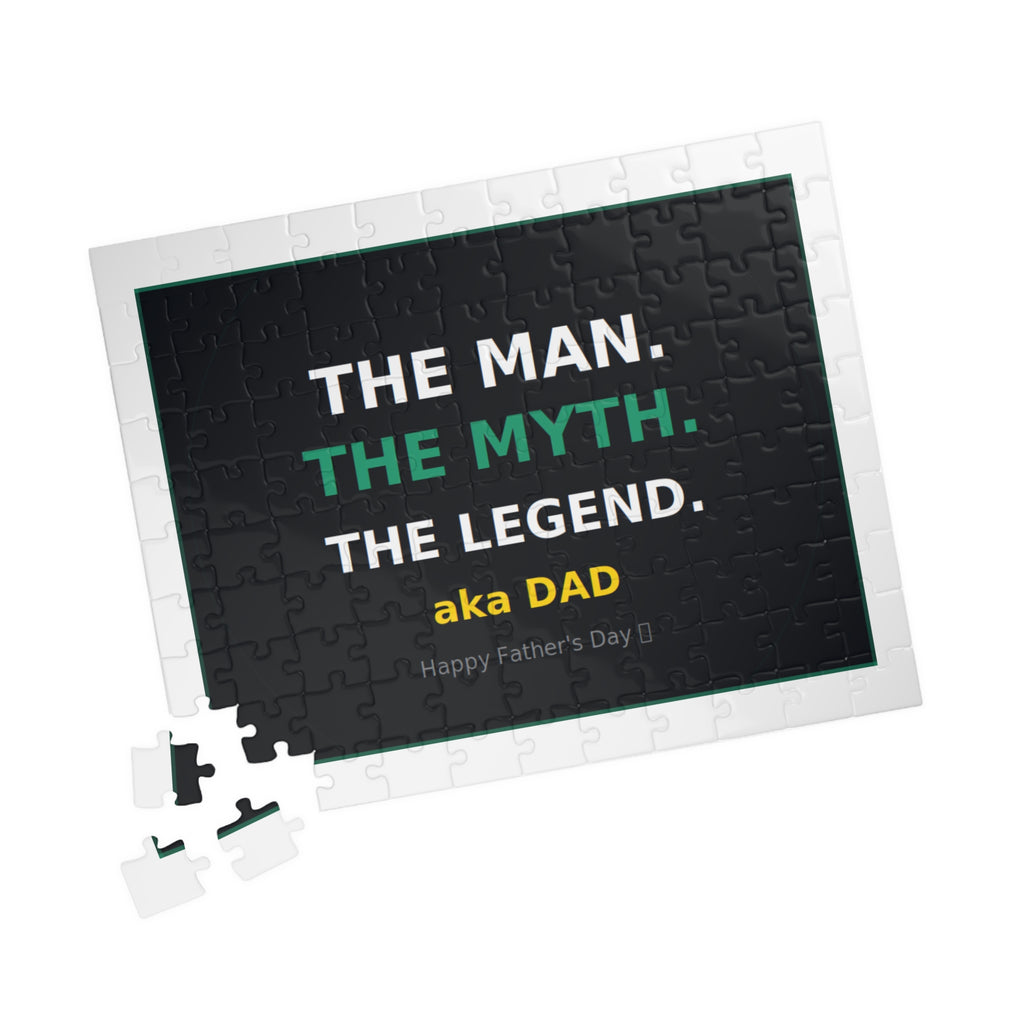 Puzzle — "The Man. The Myth. The Legend. aka Dad" Father's Day Jigsaw