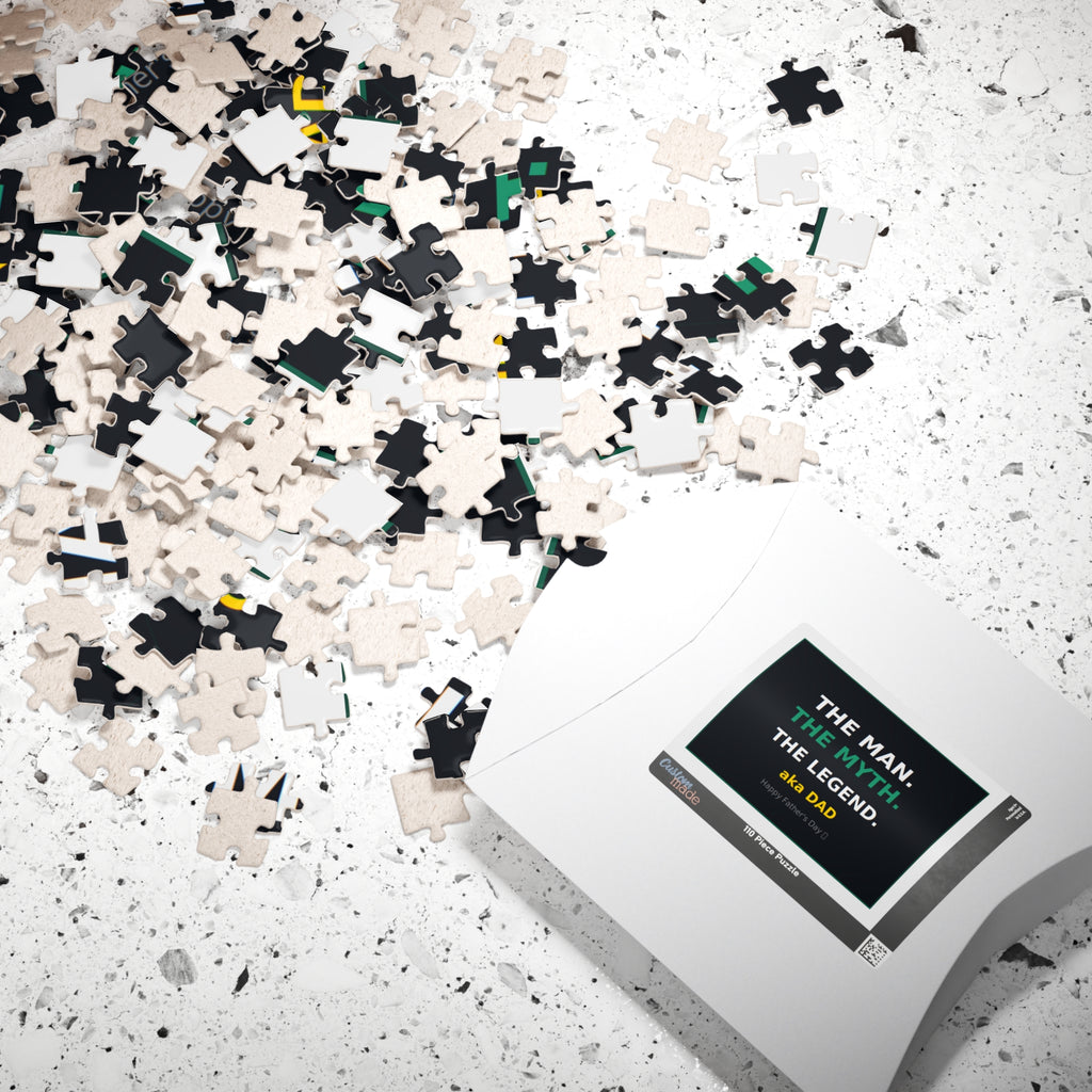 Puzzle — "The Man. The Myth. The Legend. aka Dad" Father's Day Jigsaw