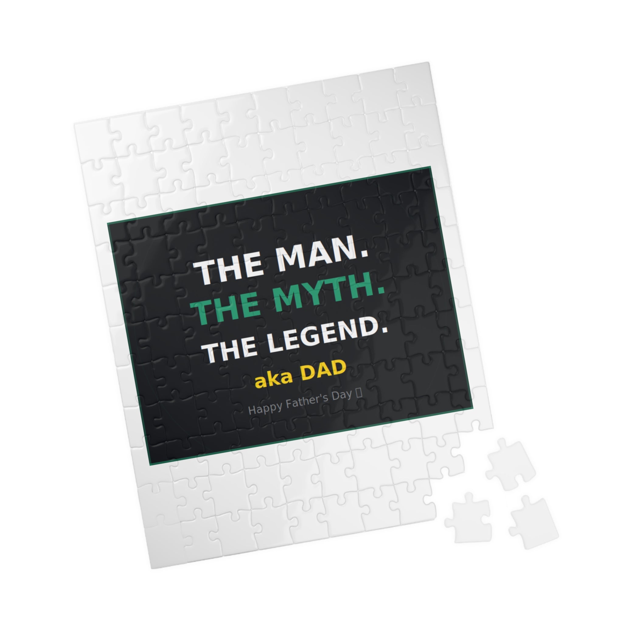 Puzzle — "The Man. The Myth. The Legend. aka Dad" Father's Day Jigsaw