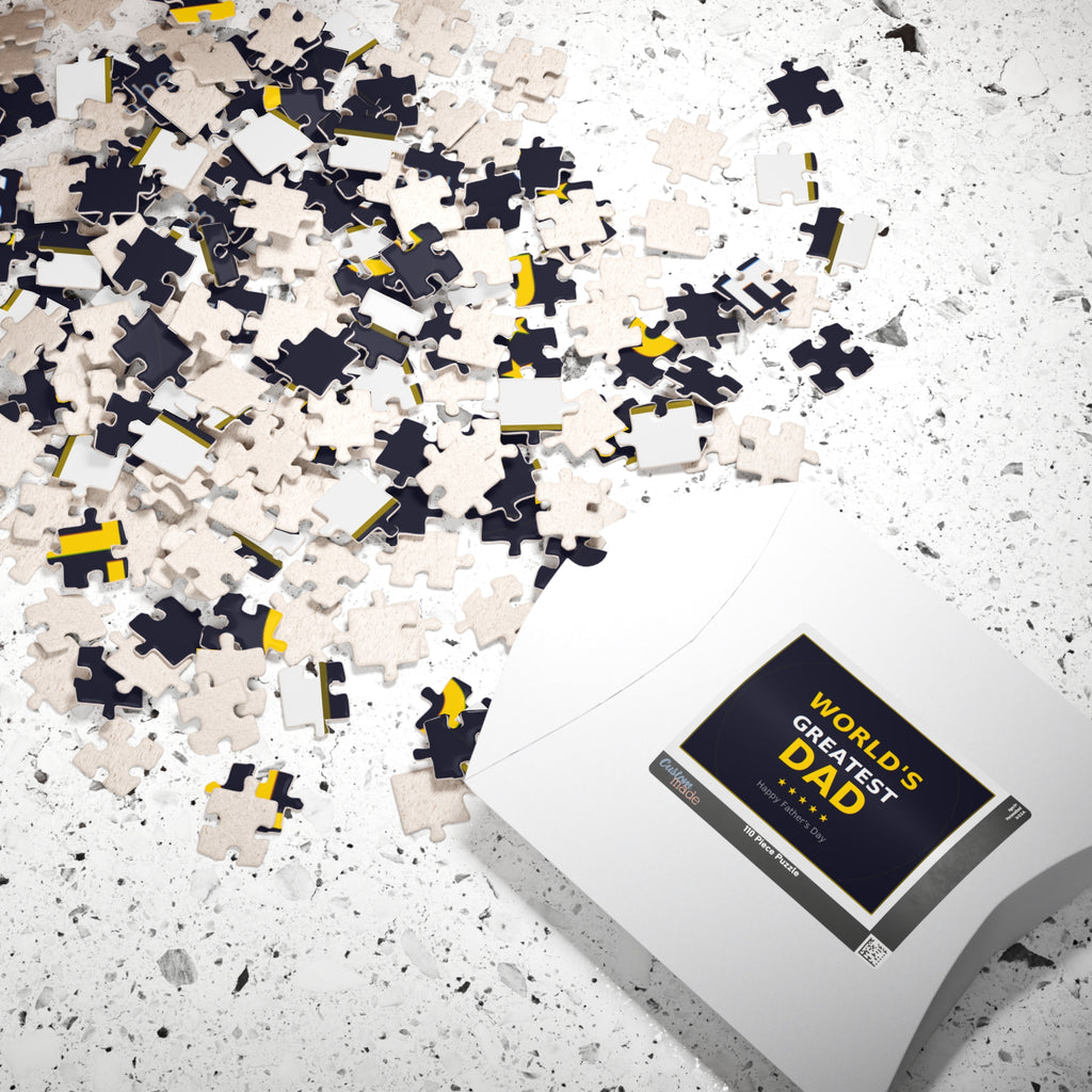 Father's Day Puzzle - "World's Greatest Dad"